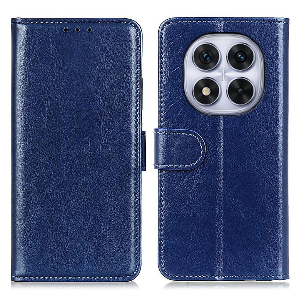 

For Xiaomi Redmi Note 14 Pro 4G Case Crazy Horse Texture PU Leather Phone Stand Cover C