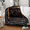 Movie Supernatural - Evil Power Printed Blanket, Fashion Warm Flange Blanket, Picnic Blanket, Bed Blanket, Birthday Gift