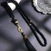 6Mm 99Pcs Glass Pearls Tassel Turkish Style Muslim Rosary Islamic Meditation Yoga Prayer Beads Necklace For Women Jewelry