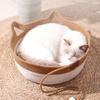 Vine Woven Cat Nest Four Season Universal Pet Nests Small and Medium-sized Dog Kennels Pet Supplies Cat Scratch Board Carry The Ball Cool Breathable