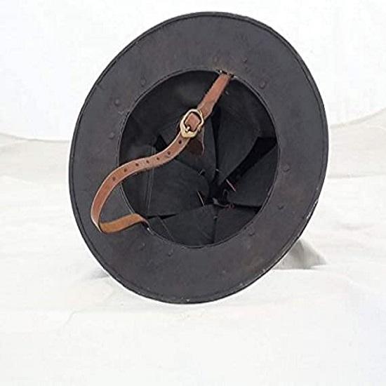 Medieval Banded Kettle Hat Roman Hat Steel Spartan Helmet Re-enactment Cosplay Wearable Hat SCA LARP Hat