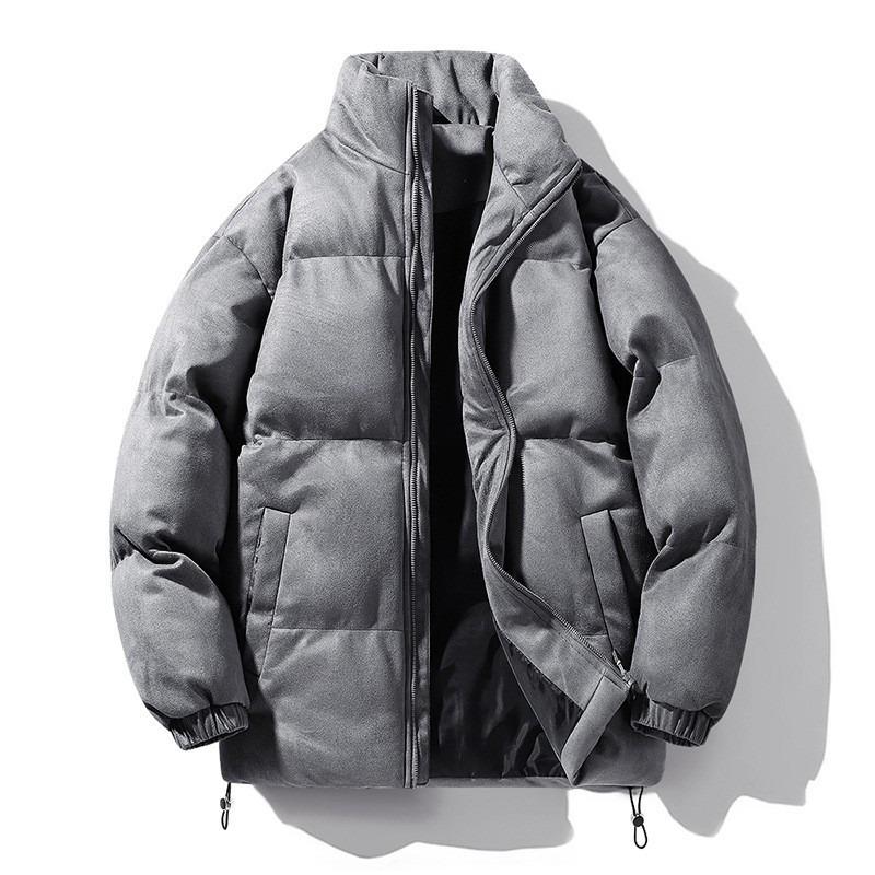 Cotton clothes men's winter stand-up collars youth thickened warm bread clothes windproof and coldproof tops jackets cotton clothes