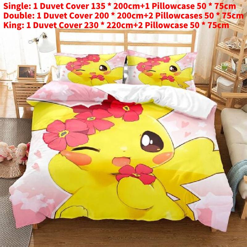 

Постельное белье Одинарное Мультяшное Двуспальный Пододеяльник 3d Мультяшное Предметы домашнего обихода Single