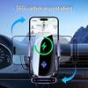 Q9 Wireless 15W Fast Charging Car Phone Holder for Air Vent & Dashboard Navigation