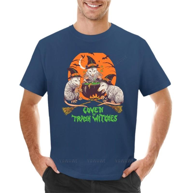 

Coven Of Trash Witches T-Shirt Tee shirt summer tops Oversized t-shirt sports fan t-shirts mens clothes S