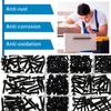 500/280Pcs M3/M4 Screws Black Self Tapping Screws Pan Head Cross Self Drilling Wood Screw Assortment Kit Carbon Steel Screws