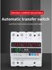 Three-Phase Over/Under Voltage Protector with ATS, 63A/80A/100A, 4-Display