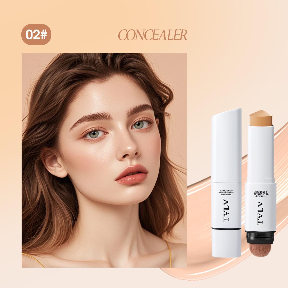 

TVLV Concealer Stick Cover Blemishes Dark Circles Long-Lasting Non-Caking 02#