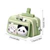 Aesthetic Pencil Case Panda Pencil Case Large Capacity Animal Pencil Case Cute Pencil Pouch Panda Stationery Case With Zipper