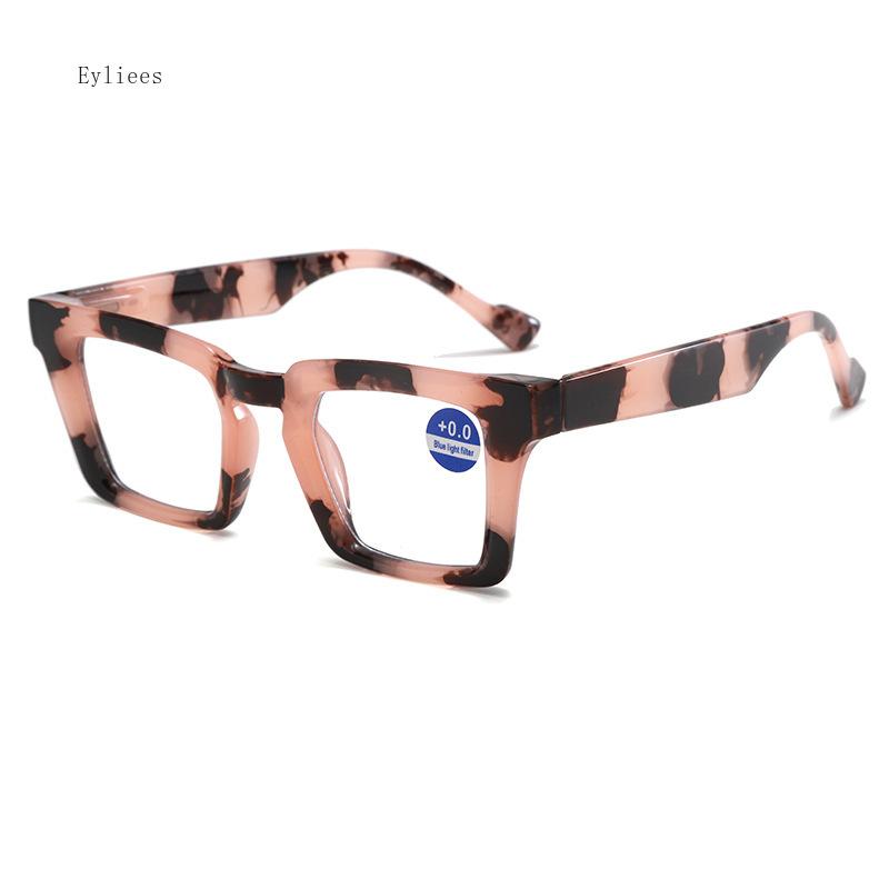 Women Fashion Style Reading Glasses Men Retro Anti Blue Light Compupter Glasses New HD Large Frame Far Sighted Eyewear Diopter