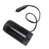 Car Power Inverter 200W 12V DC to 220V AC Double USB Double Fast Charge Type C Vehicles Power Inverter with Cigar