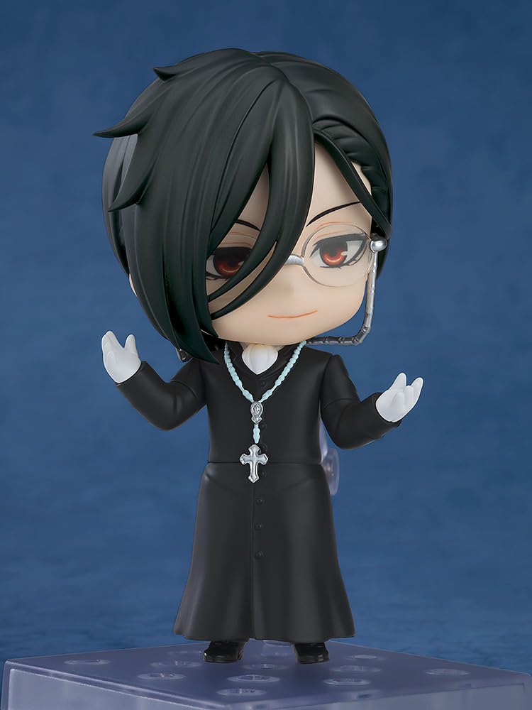Nendoroid TV Anime "Black Butler: Boarding School Arc" Sebastian Michaelis Deep Azure Owl Dormitory Ver.