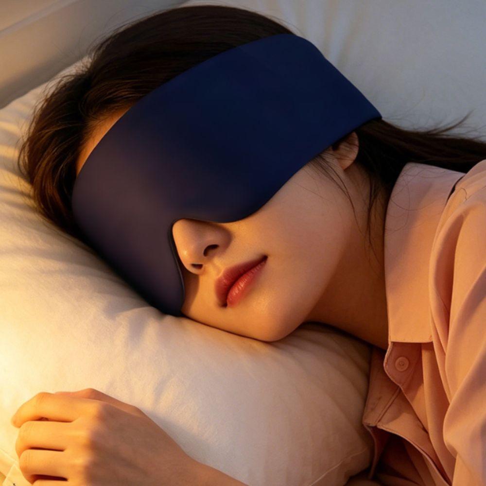 Soft Smooth Fabric Gravity Sleep Eye Mask Balanced Gentle Weight Gravity Eyepatch  Reading Relief