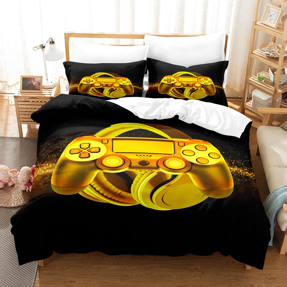 Fashion Technology Printing, 3D Digital Printing, Bedding, Duvet Covers, Pillowcases, Three-piece Sets