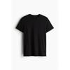 H M coolMax Regular FiT T sHirT Black