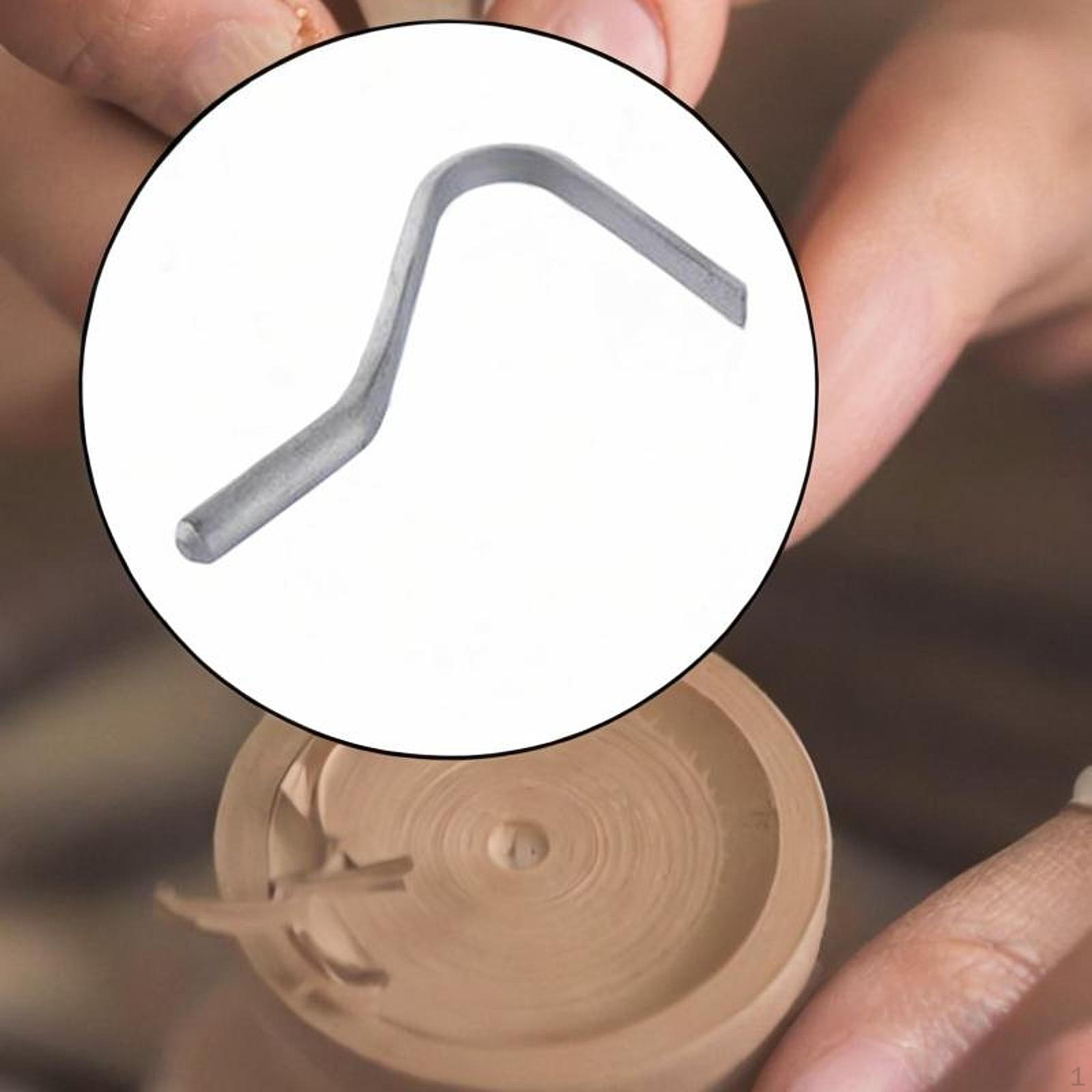 

Инструмент для обрезки керамики Глиняная ручная скульптура с тремя сторонами Головка резака из вольфрамовой стали Seven shape Scraper