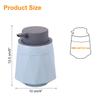 uxcell Foam Soap Dispenser Ceramic Foam Soap Pump for Bathroom Blue 400ml/13.5oz