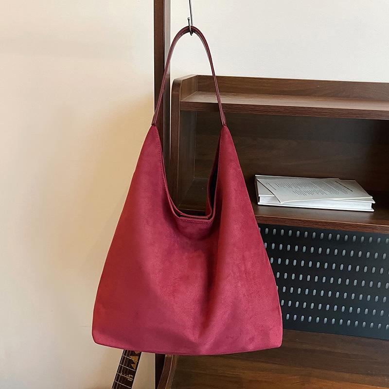 Retro matte simple texture 2025 new handbag bag women's large-capacity mother and child bag high-end casual