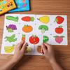 Montessori Style Cards Learning Playthings ideal for Kids Educational Learning Puzzles Develop Cognitive Games ideal for Babies Children Infant Novel