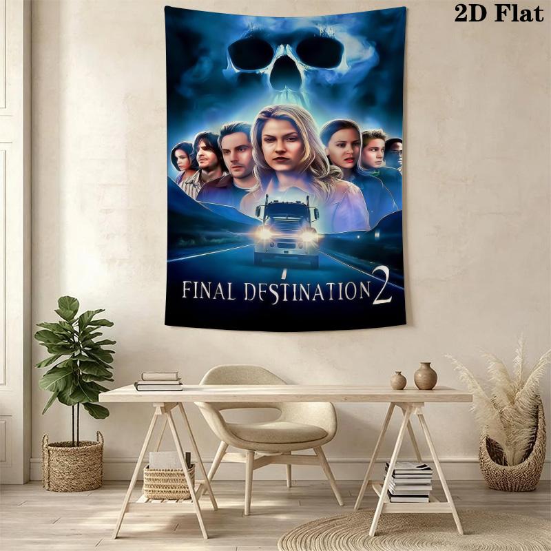 Horror Movie Characters Tapestry Tapestry Background Cloth Fashion Print Homestay Soft Decoration Tapestry Background Wall Hanging Cloth