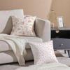 Classic Elegant Flowers With Artistic Cushion Cover Linen Pillow Case Soft Breathable Protective Couch Room Decoration