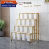 4-Tier Ladder Rolling Plant Stand