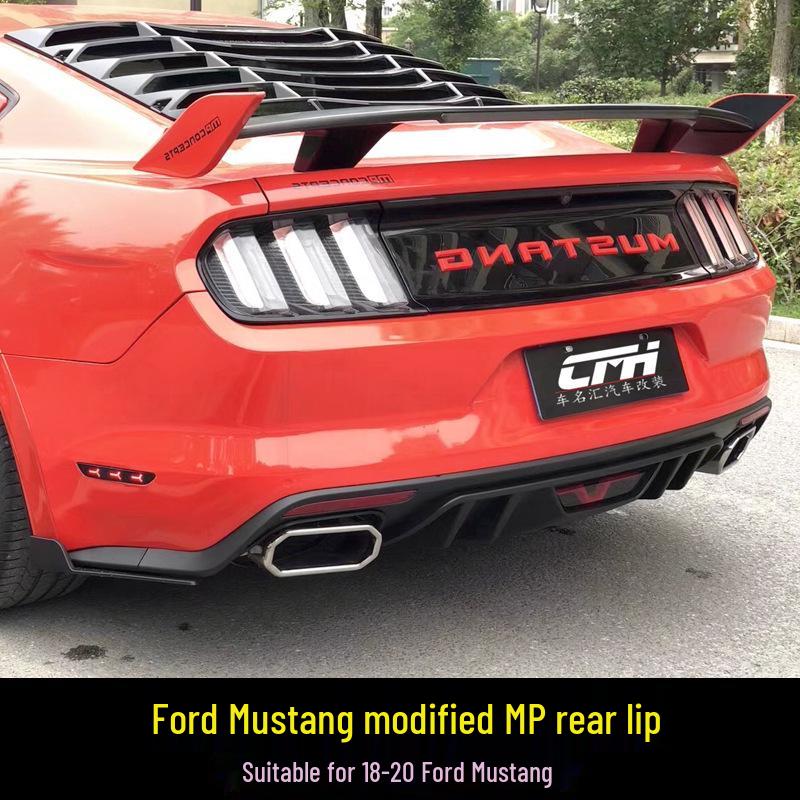 15-17 Ford Mustang RTR Quad Exhaust Rear Diffuser Lip & Body Kit