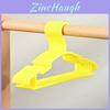 Modern Plastic Hangers Set For Pants Ties And Clothing Organization