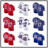 Buffalo Bills Football Jersey - 14 Diggs 17 Allen 3 Embroidered Sports Uniform Fans
