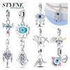 Charms Plataoriginales Fatima Hand Religious Beads For Charms Copper Bracelet Jewellery Making Women'S Gift
