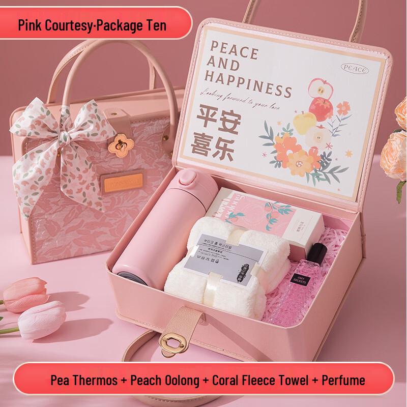 Pink Ceramic Cup Gift Set