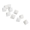 20PCS 8 Sided Dice Plastic Blank DIY Dice Set for Board Games Party Math Counting Teaching White