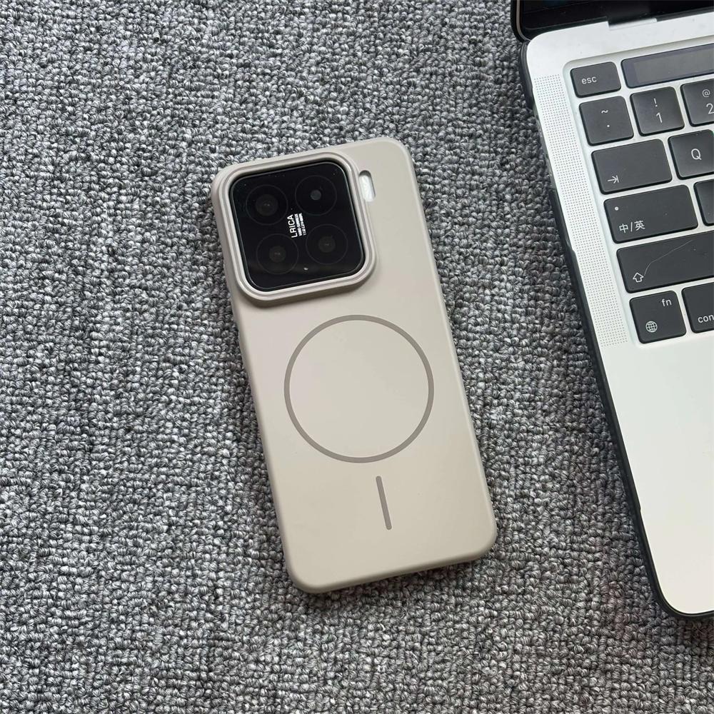 For Xiaomi 15 14 ProCase Simple and soft magnetic PC skin-friendly drop-proof Cover For For Xiaomi15 14 Pro Funda