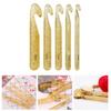 DIY Sewing Tools Crochet Hook Large Size Transparen 1*12MM*170MM 18MM*170MM 20MM*170MM Handle Knitting Needles Set