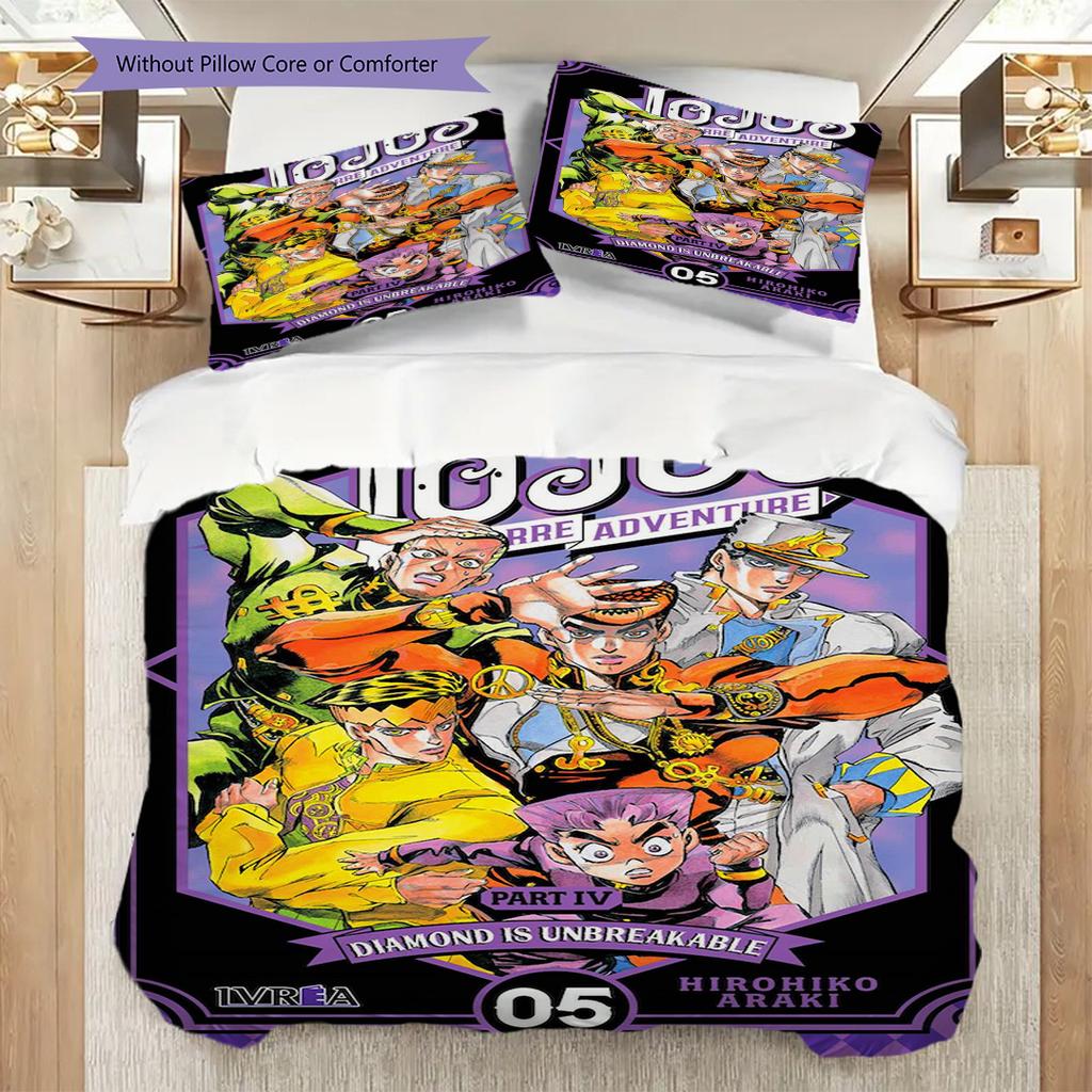 Stealth Strategy Action Three-piece set (1 * duvet cover + 2 * pillowcase, without core) 2D Flat Bedding set Christmas birthday gift