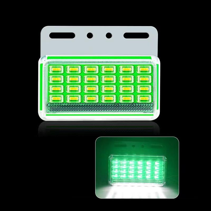 Led Side Light 24V Waterproof For Truck Trailer And Bus Wide Waist Light Suitable For Side Marker And Rear Light Applications