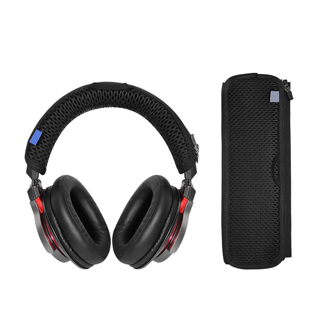 Flexible HeadBand Cover Zipper Protectors Hook for ATH-AR5BT AR5IS Headphone
