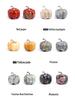 30mm Natural Crystal Pumpkin Decoration for Halloween & Thanksgiving - Large Qty Discount