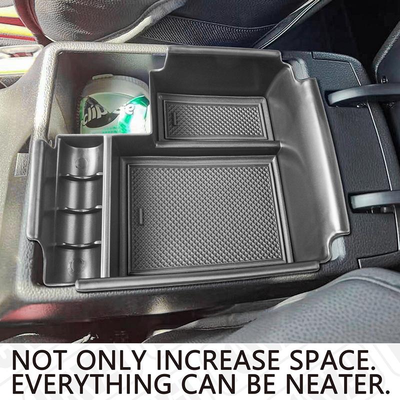 Armrest Storage Box for Kia Forte GT EX FE LX LXS S Accessories, Center Console Organizer ert Tray