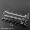 Transparent Acrylic Desktop Display Stand Multi-layer Clear Acrylic Graded Rack Ladder Type Transparent Storage Rack