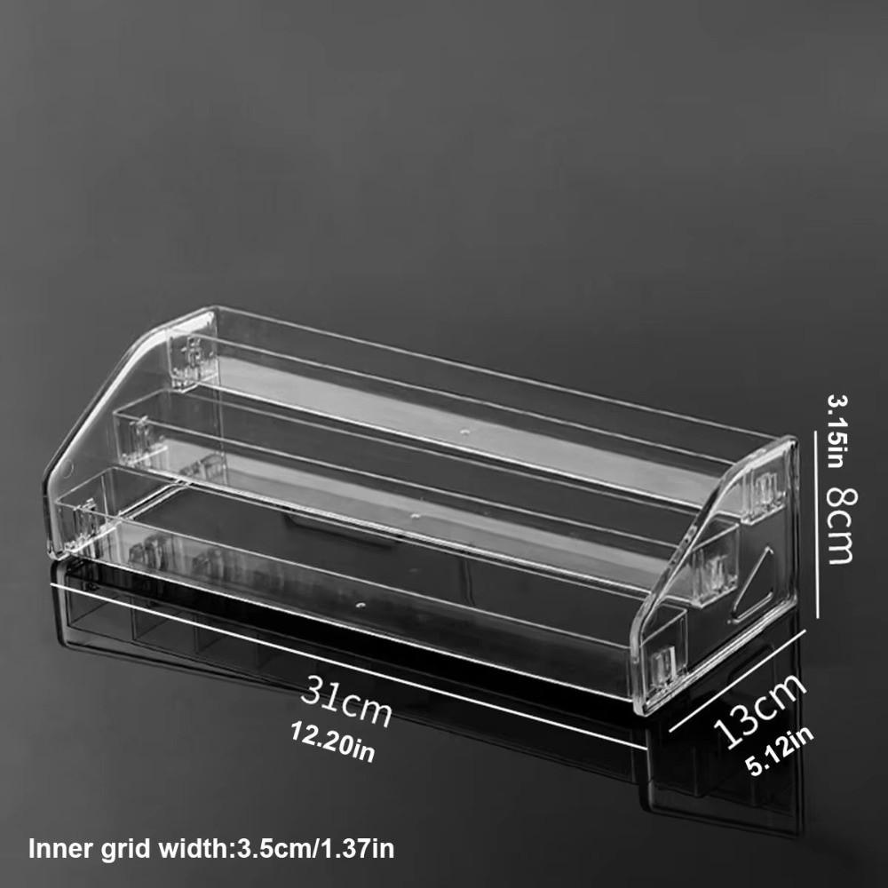 Transparent Acrylic Desktop Display Stand Multi-layer Clear Acrylic Graded Rack Ladder Type Transparent Storage Rack