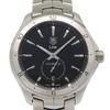 Link Caliber 6 Watches WAT2110.BA0950 Silver blackDial Stainless Steel Mechanical Automatic Small Seconds Mens Used