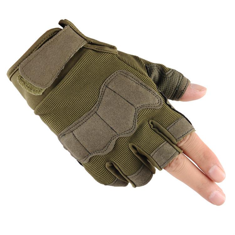 Half-finger Gloves Outdoor Sports Fitness Shockproof Cycling Army Fans Special Forces Tactical Gloves