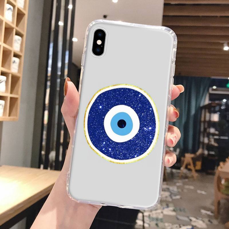 

Чехол для телефона Lucky Evil Eye Blue Abstract, прозрачный для Huawei honor P mate Y 20 30 40 10 8 5 6 7 9 ixc pro lite prime smart huawei y9 prime 2019
