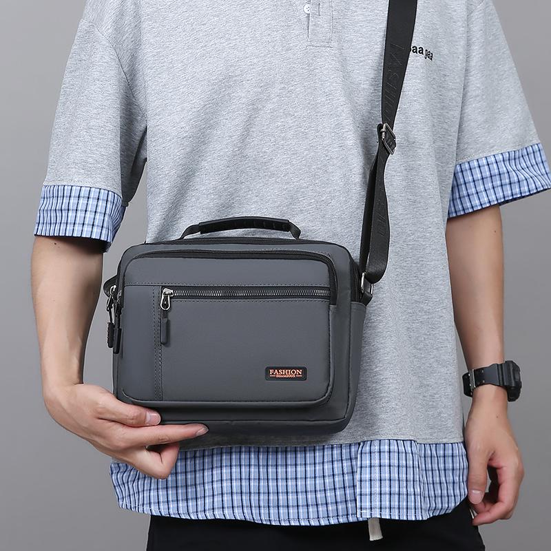 Fashion Casual Men's Handbag Shoulder Bag High Quality Man Messenger Shoulder Bag Top Handle Design Men Crossbody Bag