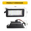 2pcs LED Canbus License Number Plate Light For VW Up! E-up! 2012-2017 Skoda Citigo/E-Citigo 2012-2025 OEM:1S0943021 Accessories