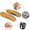 Shoes Insoles For Flat Feet, Valgus Supination, Orthopedic, Leather