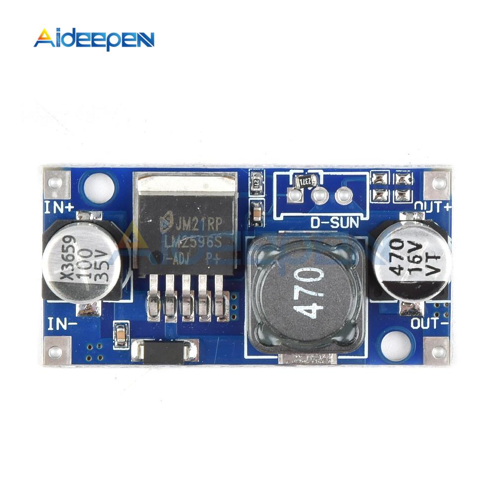 LM2596S DC-DC Step-down Power Supply Module 3A Adjustable Step-down Module Regulator Board Buck Converter