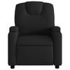 Relaxation Armchair Black Fabric