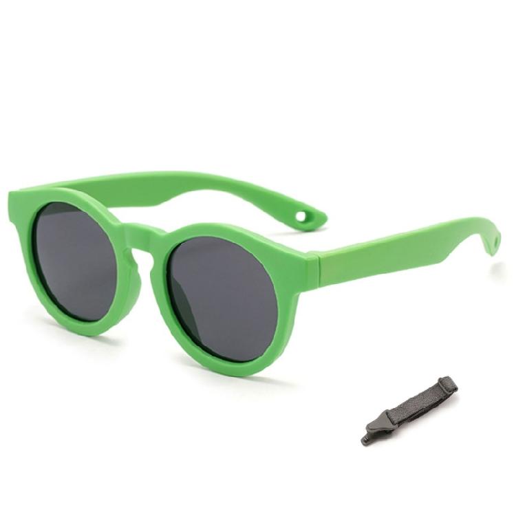 Lightweight Silicone Frame Toddler Sunglasses Foldable Design UV400 Sun Glasses Eyewear For Outdoor Travel